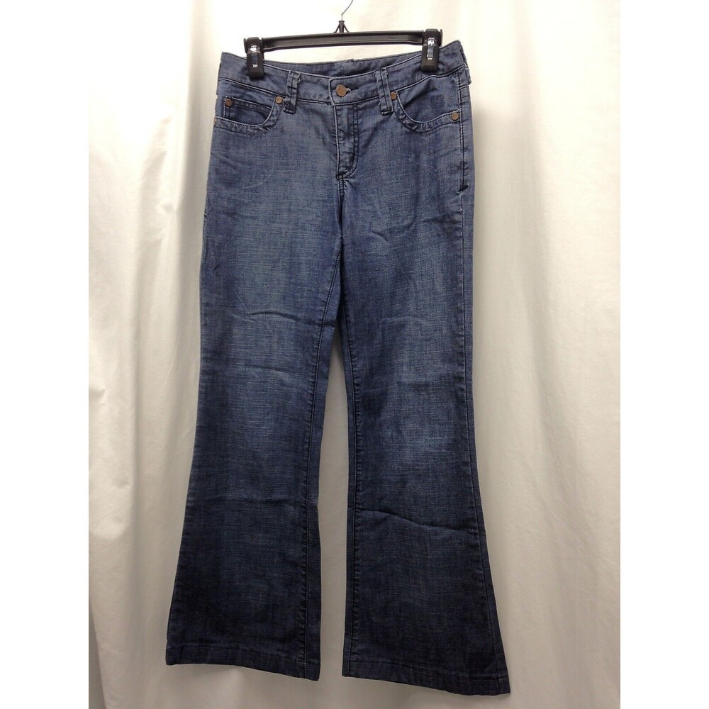 Pure Color Luxury Cosmo Wide Leg Stretch Jeans Size 26 x 31